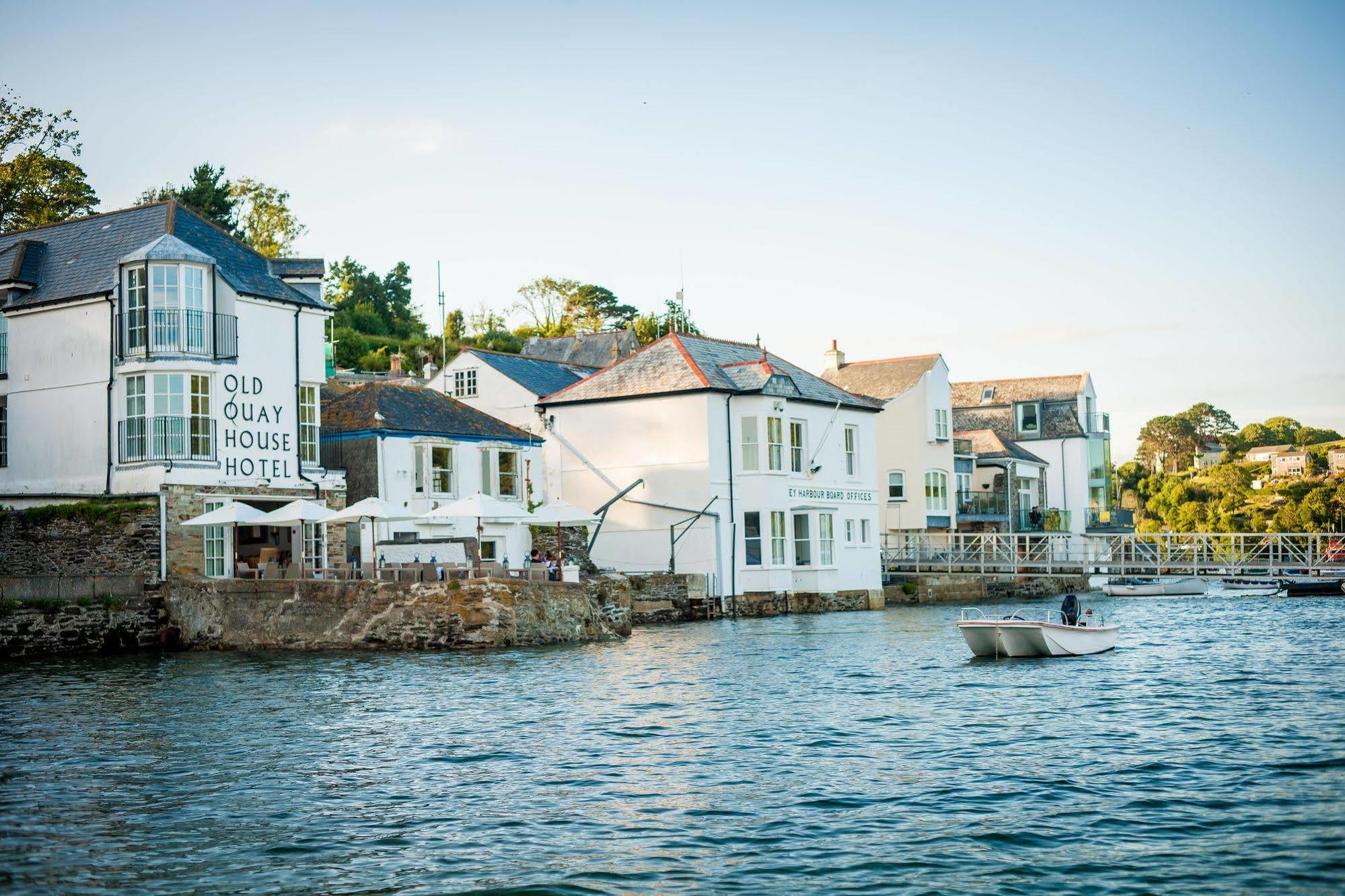 The Old Quay House Hotel Fowey Exterior foto